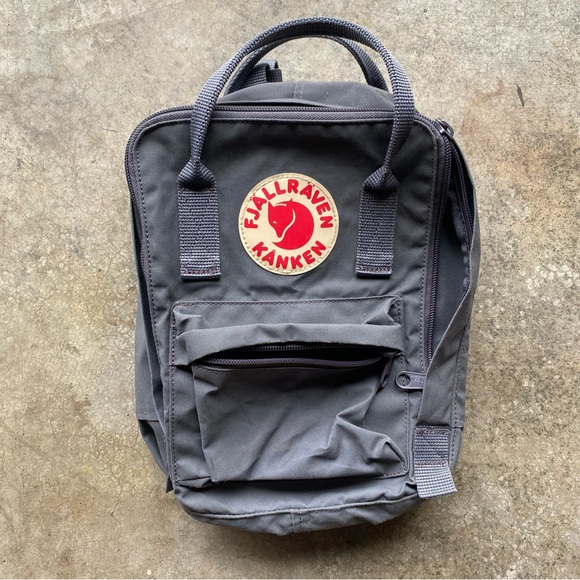 Fjallraven Handbags - Fjällräven Kanken Mini grey backpack